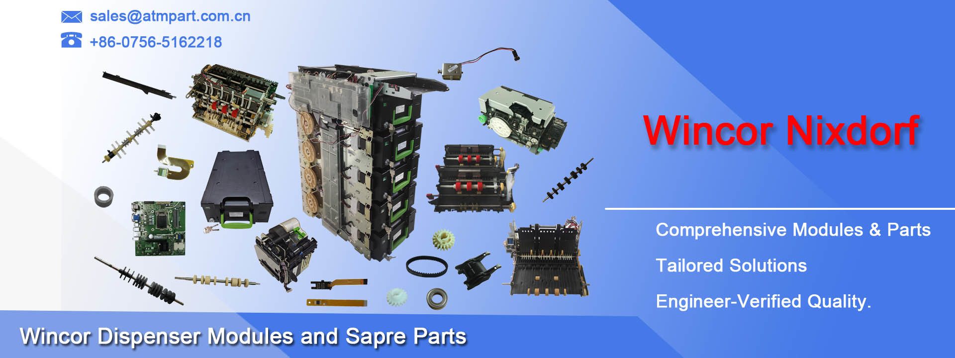 Qualità Parti di bancomat Diebold Nixdorf fabbrica