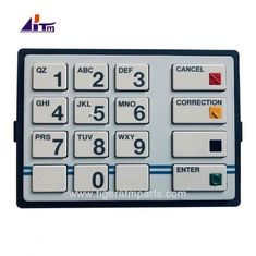Parti di macchine bancomat Diebold Nixdorf Opteva EPP7 tastiera pulsanti di plastica 49249434000A