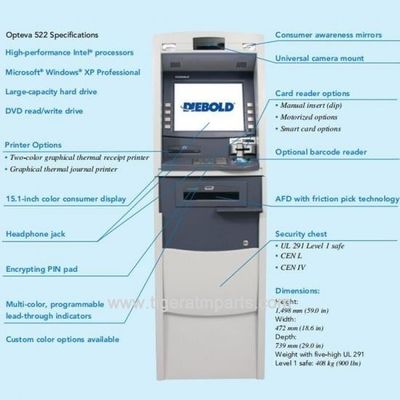 Diebold Opteva 522 Lobby Dispenser bancomat bancomat