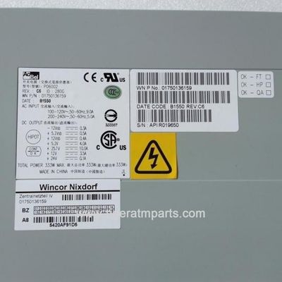 1750136159 Wincor Nixdorf 2050XE PC280 24V Fornitore di alimentazione Parti di macchine bancomat