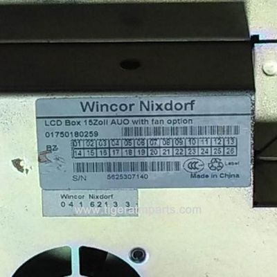 1750180259 Wincor Cineo 4060 Display LCD da 15 pollici Parti di macchine ATM