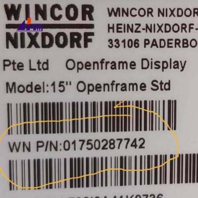 Parti della macchina ATM Wincor Nixdorf 15 pollici Openframe Std Display LCD 1750287742
