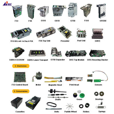 Fujitsu F53 F56 F510 GRS50 G510 G610 G750 Moduli Erogatori Ricambi ATM