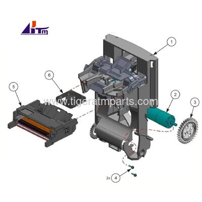 Parti di ricambio per stampante per tessere in PVC Datacard SD460 ID con laminatore