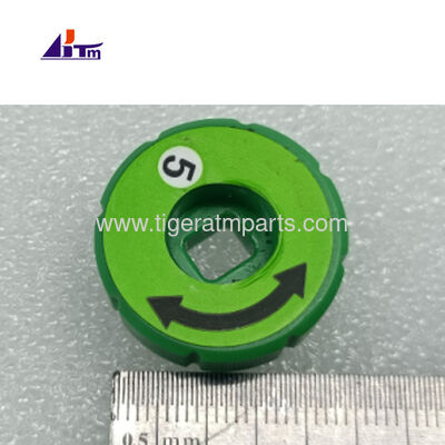 NCR ATM Parte SDM2 Trasporti inferiori di plastica a rullo verde 484-0106810-02