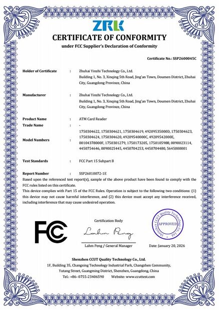 Porcellana Tiger Spare Parts Co., Ltd Certificazioni