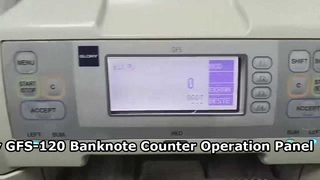 Sostituzione del pannello operativo Glory GFS 120